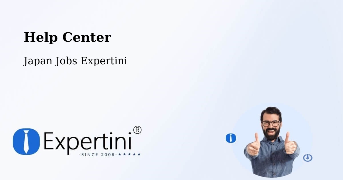 Help Center – Tokyo - Japan Jobs Expertini